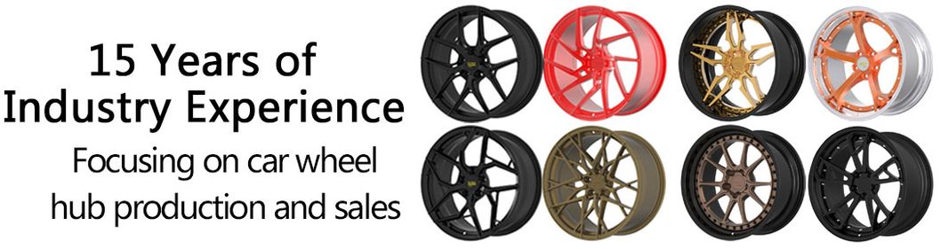 Sports Car Rims 6*135 17 18 19 20 21 Inch Blue Chrome Textured Finish Alloy Wheel Rims 5X112 Alloy Rims for Car