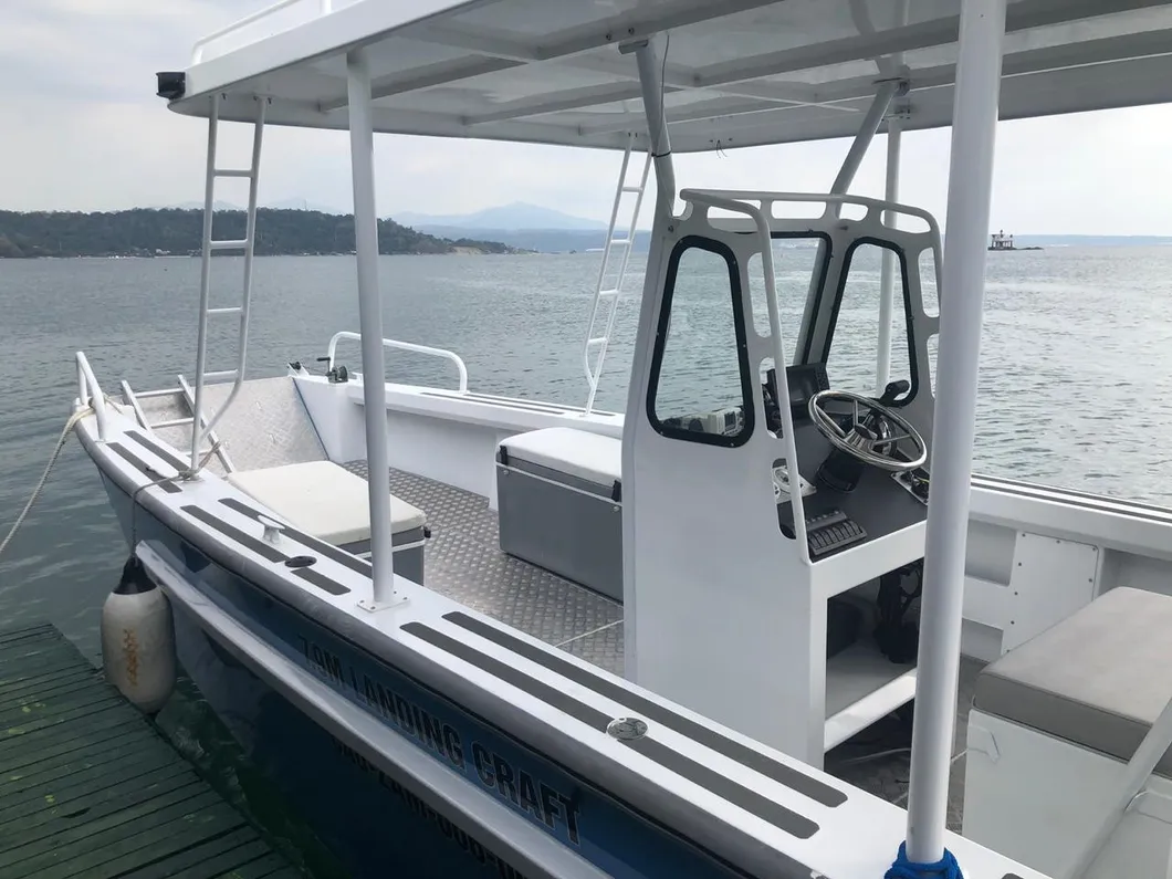 7.89m Aluminum Work Boats Landing Craft Can Carry 2.5tons Goods