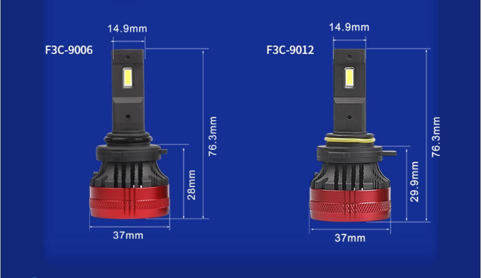 Exclusive Super Bright 9007 Hb5 Hi/Lo 65W LED Headlight Bulb