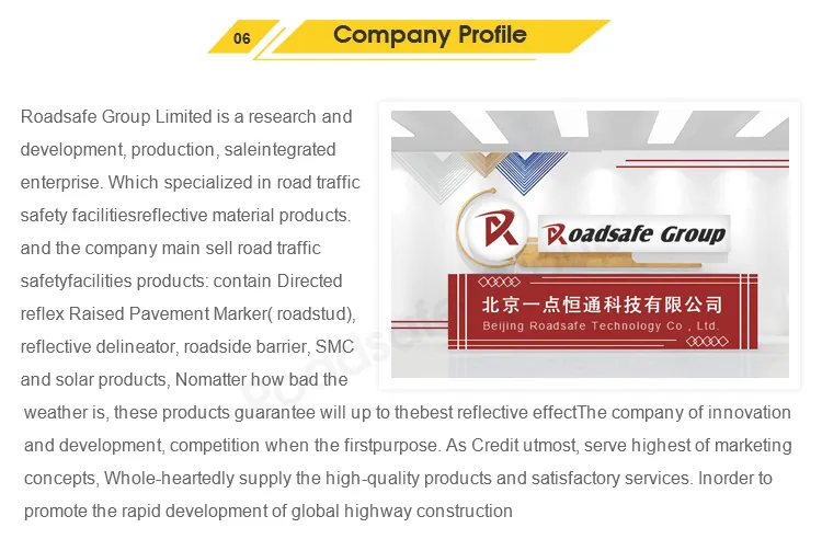 Road Markers Traffic Safety Cat Eye Plastic Road Stud