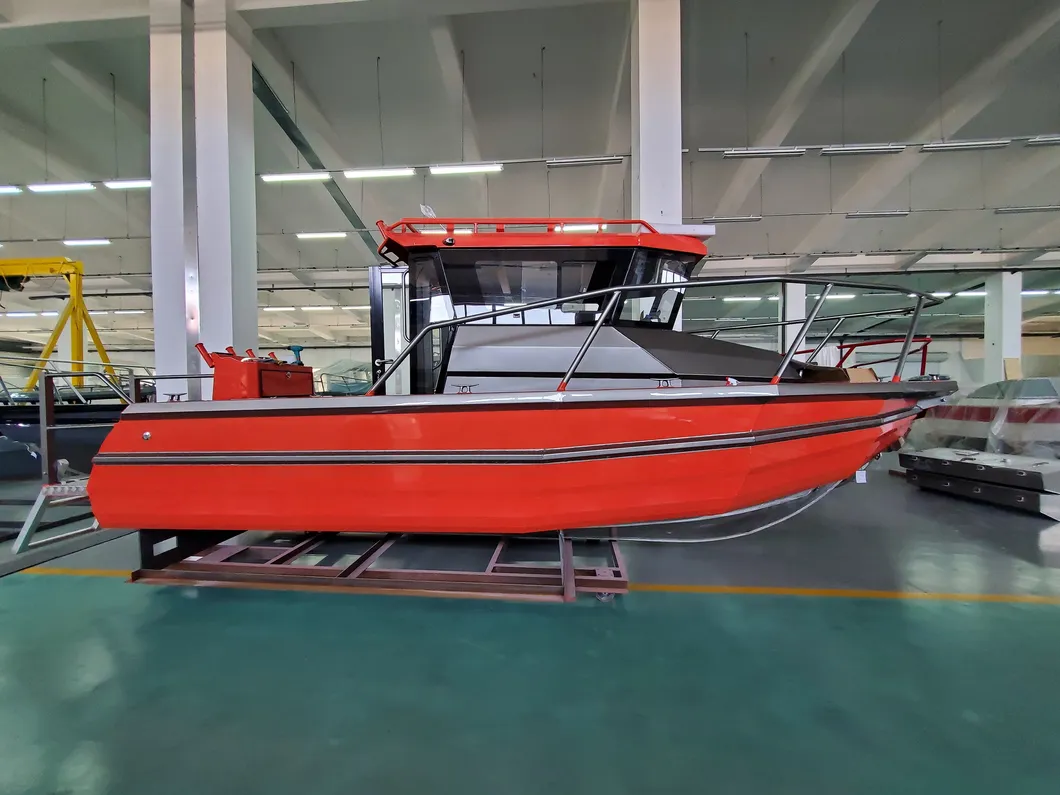 7m Australian Design Aluminum Rowing Boat Sport Fishing Boat with Cabin