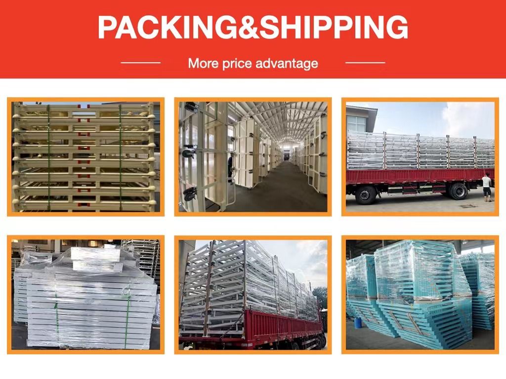 Galvanized Welded Material Handling Stacking Folding Metal Pallet Mesh Cage