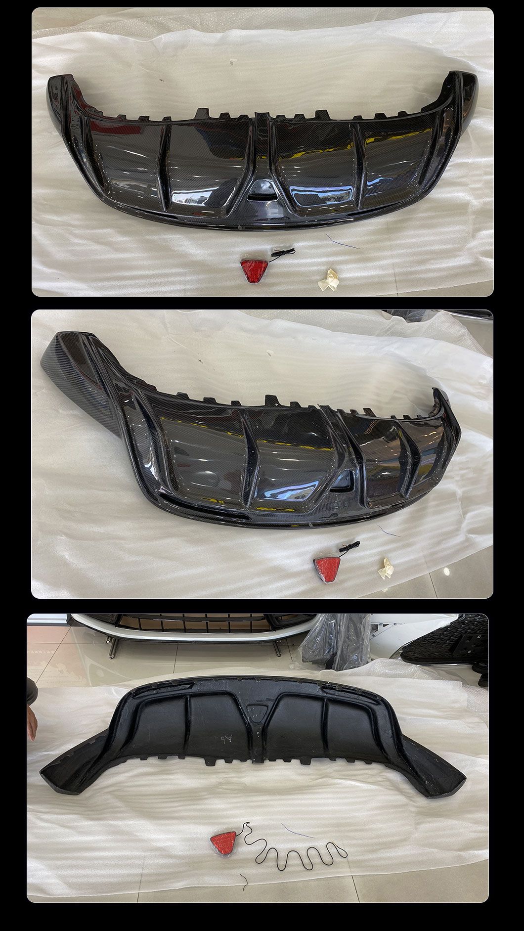 Rear Bumper Lip for Tesla Model Y 2020-2022 Bodykit