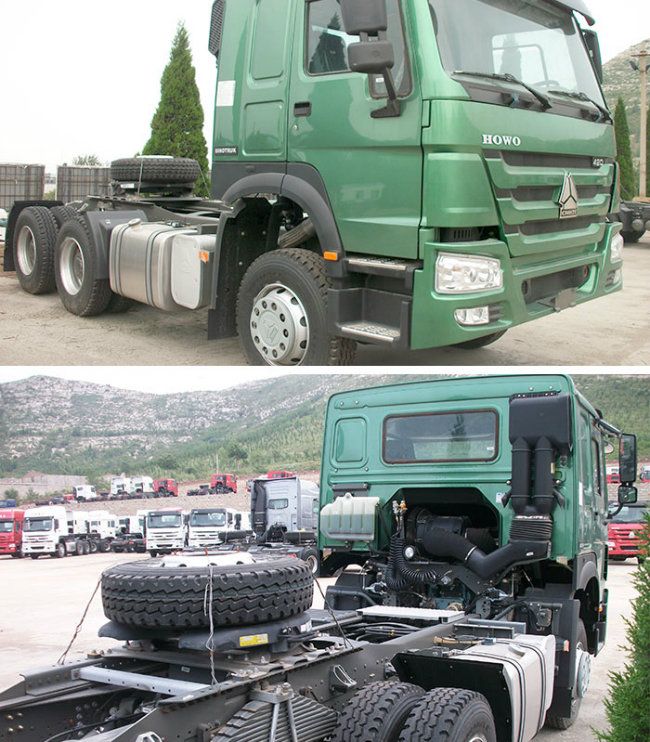 New 6X4 Type Euro 2 HOWO Tractor Head