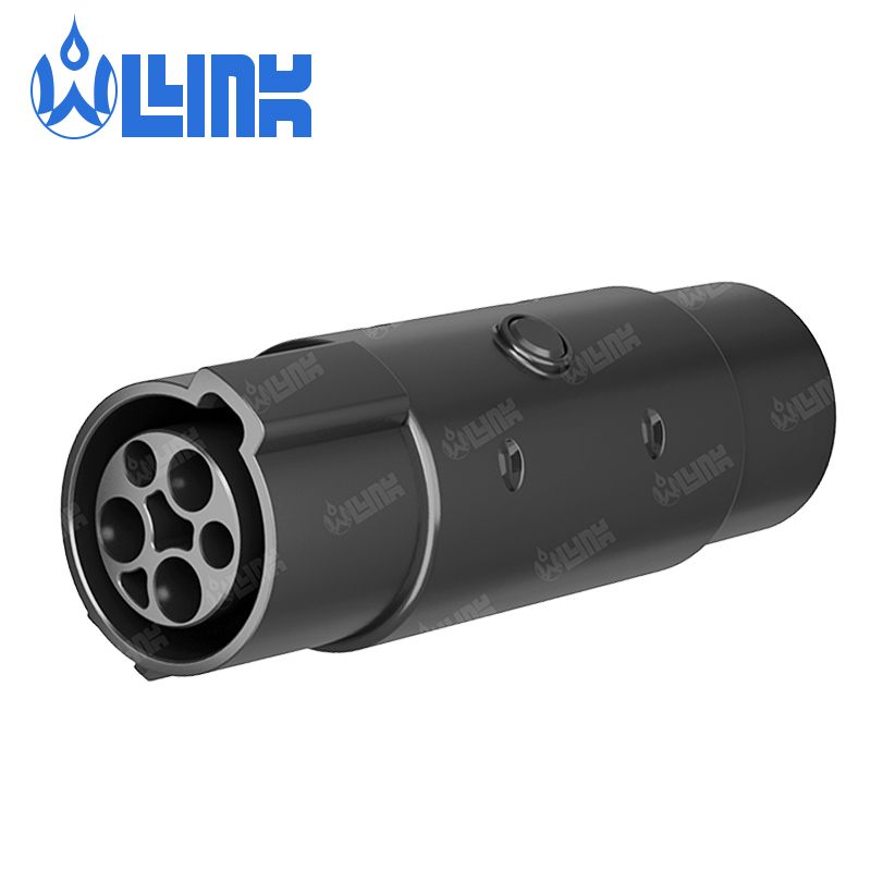16A~40A EV Adapter Type 1 to GB/T EV Charging Converter Wireless Adapter SAE J1772 Socket to Gbt Plug