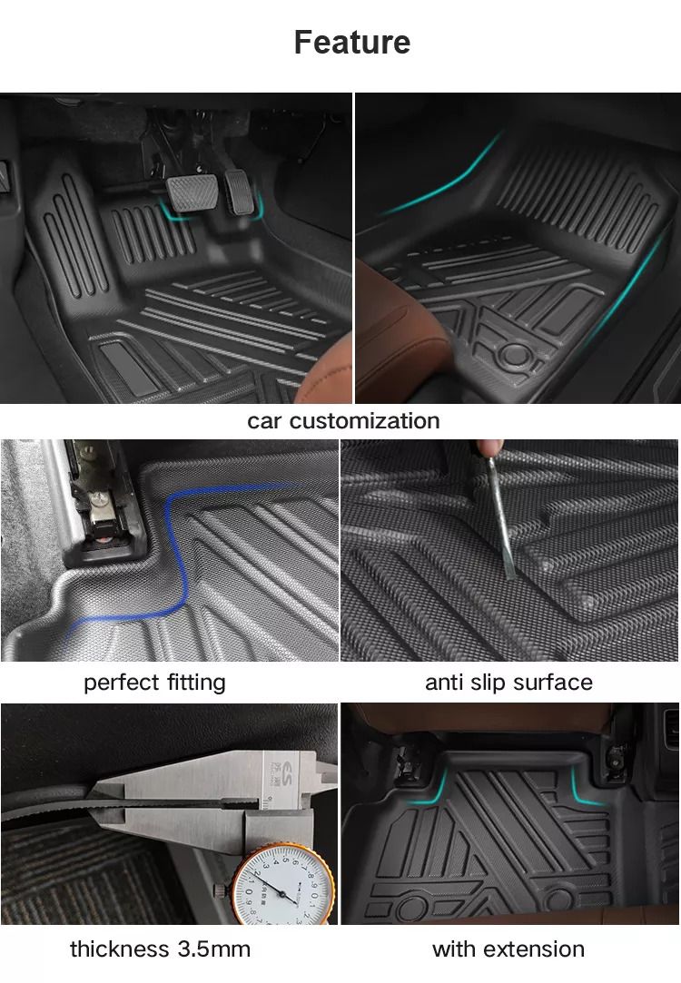 Good Quality Auto Parts Car Accessories Carpet Mats for Audi-A6_Avant-2012