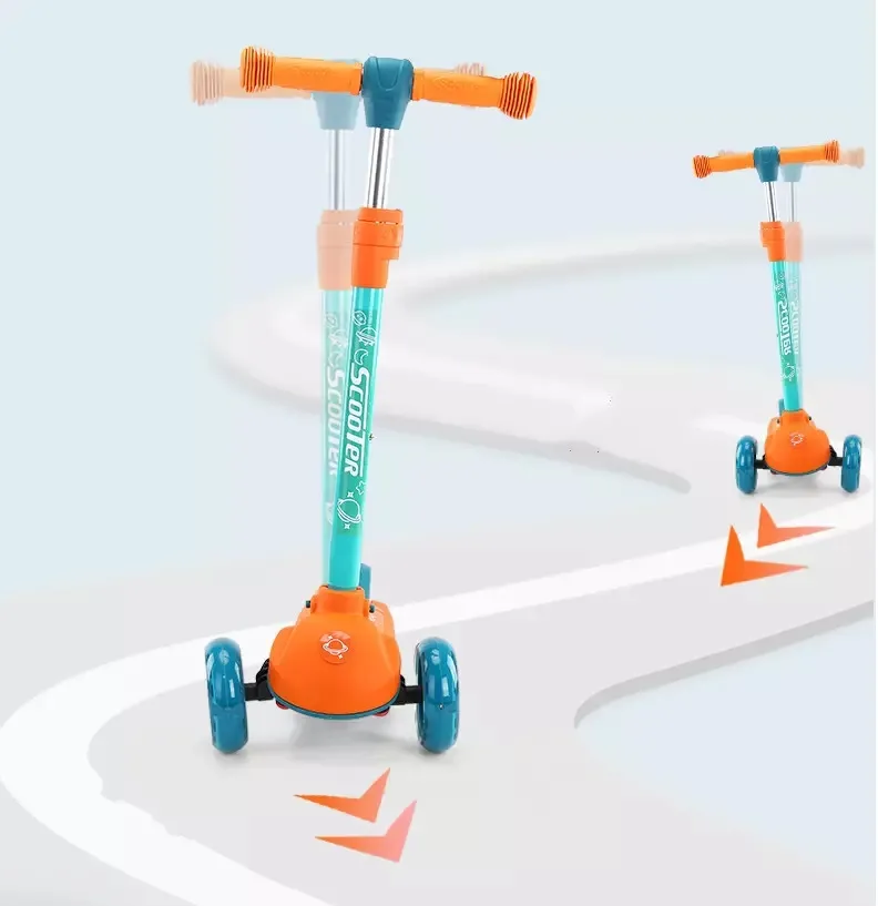 High Quality Best Sale Cheap Child Outdoor 3 Three Wheels 2 in 1 Toys Kick Scooter Foot Scooters