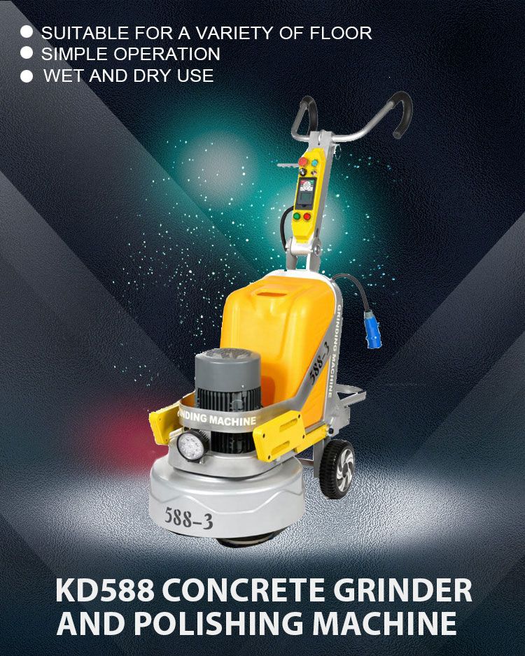 12 Heads Concrete Floor Grinder Machine