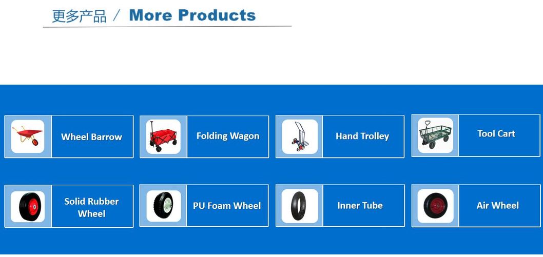 Pop Style Very Strong and Cheap Wheel Barrow (WB6401-1)