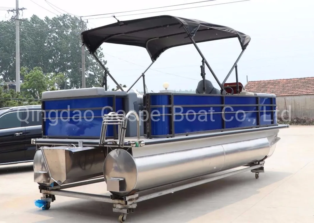 7m Aluminum Pontoon Boat with Ce Certificate for Sale