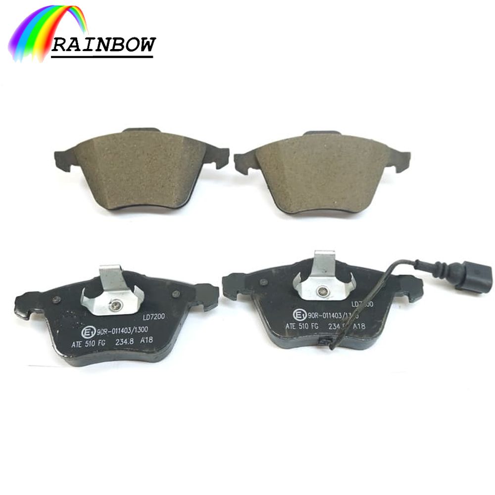 Corrosion Resistance Braking System Semi-Metals and Ceramics Front and Rear Swift Brake Pads/Brake Block/Brake Lining 1K0615106df for Audi/VW