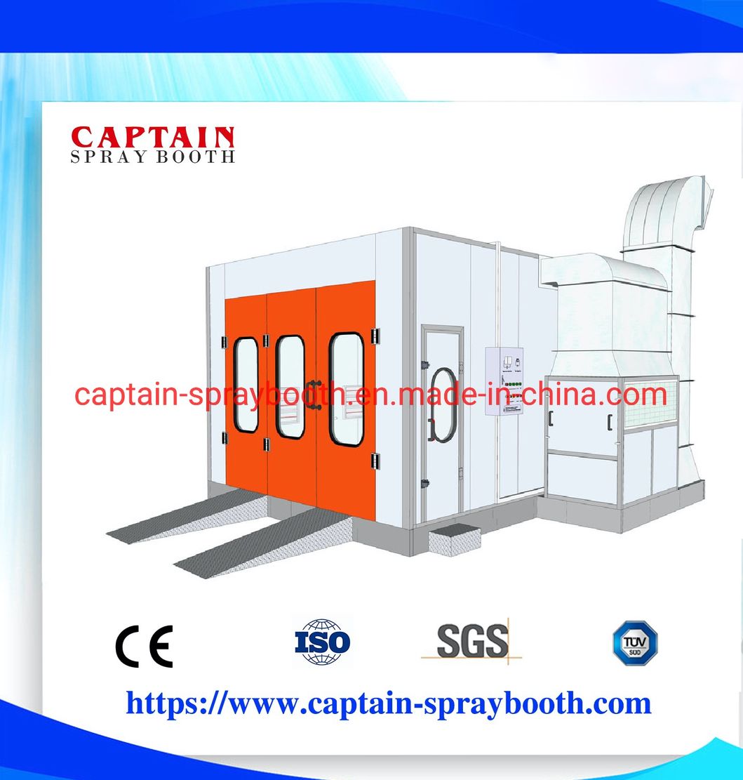 Excellent and High Quality Water Based, Dustfree Car Spray Booth