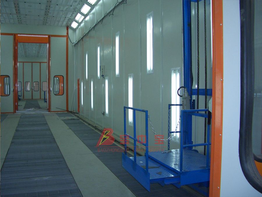 3dlifting Plat Form Truck Spray Booth 2020 Customied Paint Booth