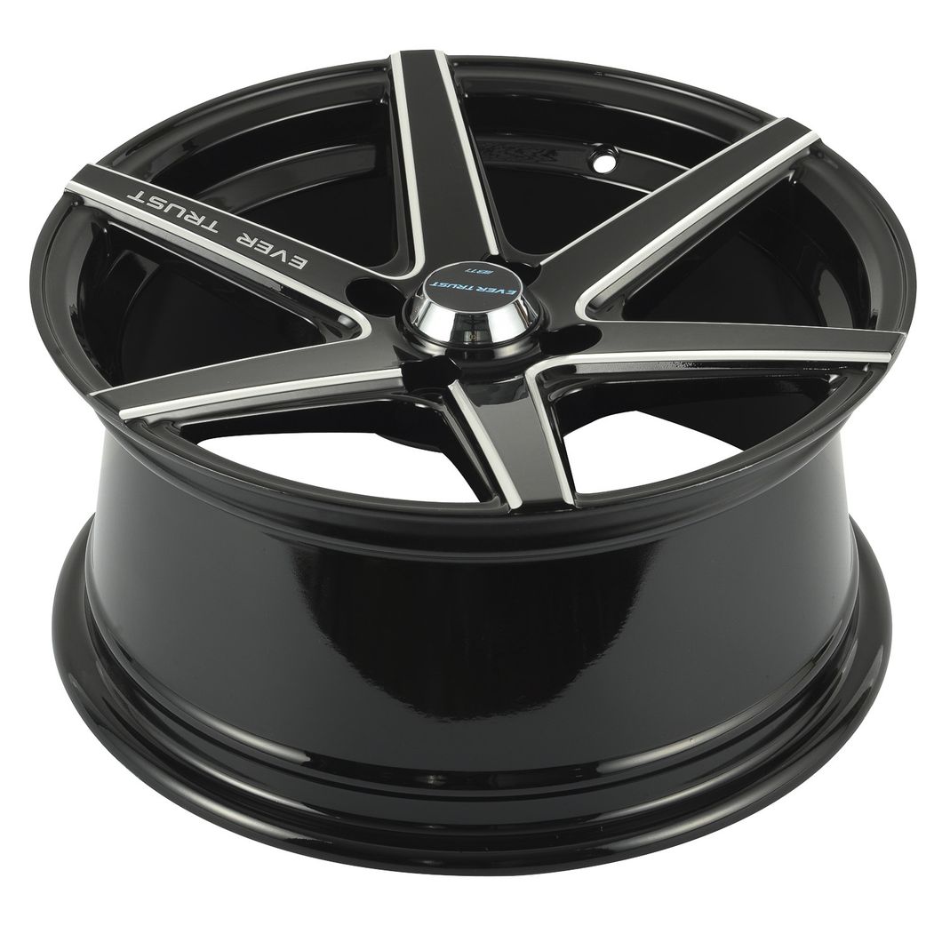 6 Spokes Concave Design Alloy Wheel with Milling Letters and Spoke