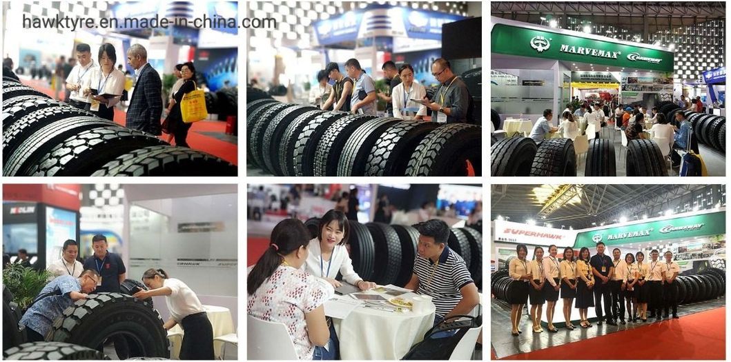 Hawkway/Superhawk Brand Truck Tyres 7.50r16 8.25r16 8.25r20 HK809 off/on The Road