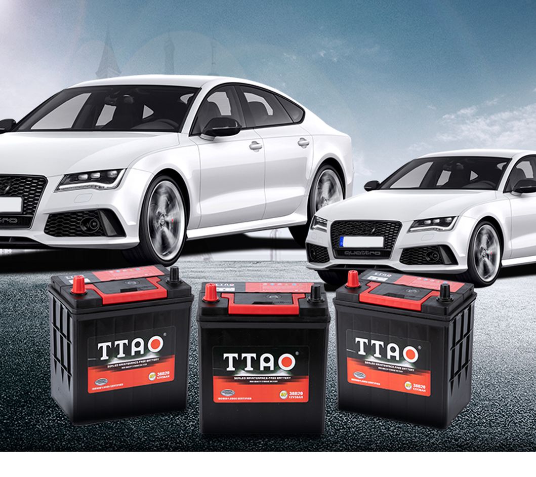 JIS36-398b20 Maintenance Free Lead Acid Auto Battery Tricycle Battery 12V36an Car Battery