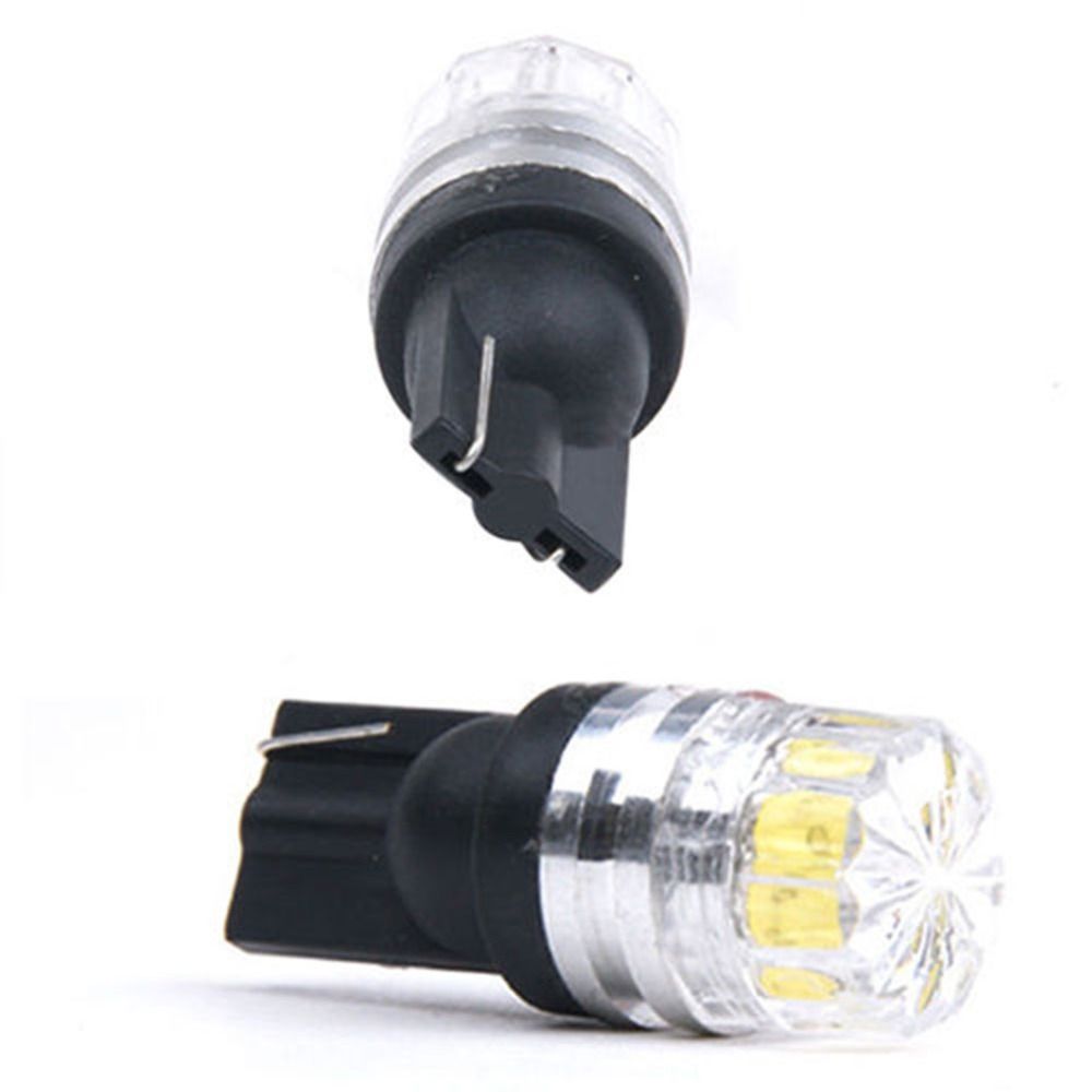 New 2PCS High Quality Low Power Consumption High Bright T10 5050 5SMD LED Car Vehicle Side Tail Lights Bulbs Lamp White