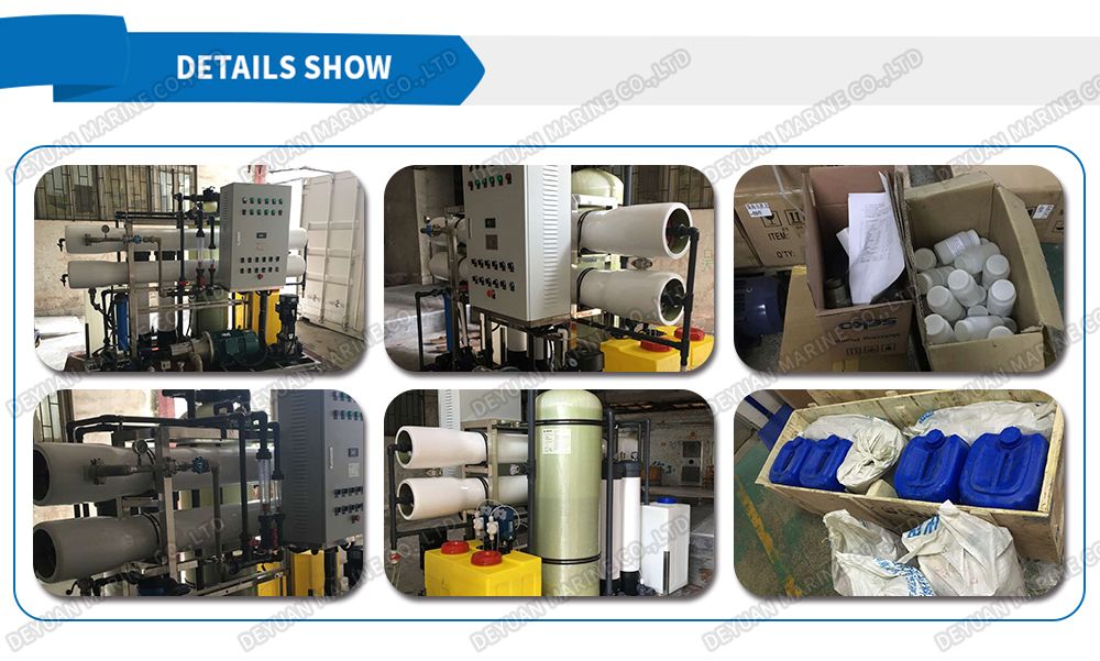 Marine Reverse Osmosis Fresh Water Generator RO Fresh Water Maker