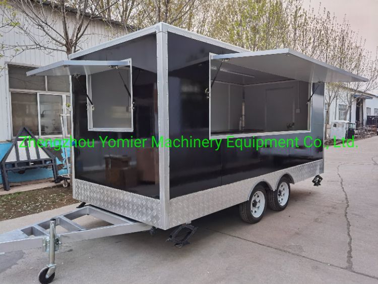 Mobile Pancake Burger Food Pizza Trailer