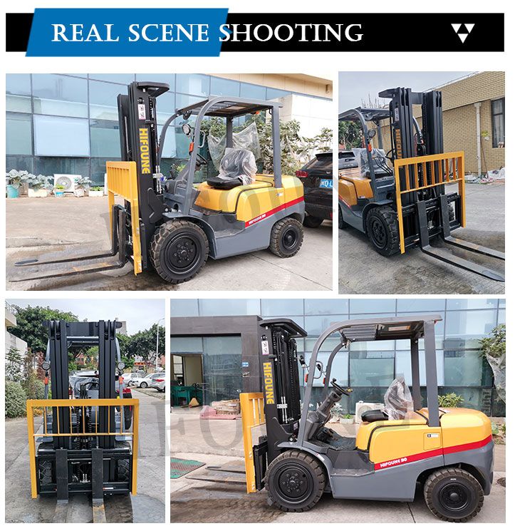 2t 2.5t Fully Hydraulic Balanced Mini Diesel Xinchai Mitsubishi Japanese Engine Forklift Truck with Various Fork Types