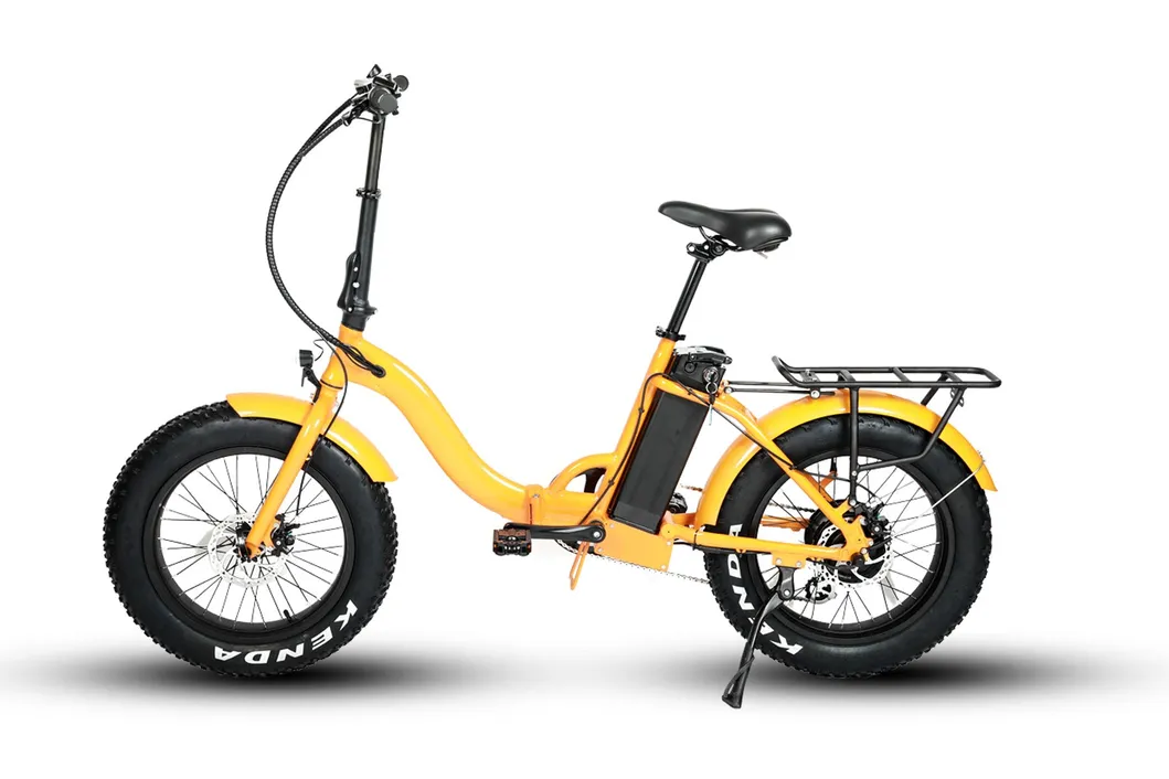 Cheap Aluminum Folding Fat Tire Electric Snow Bike Bicycle