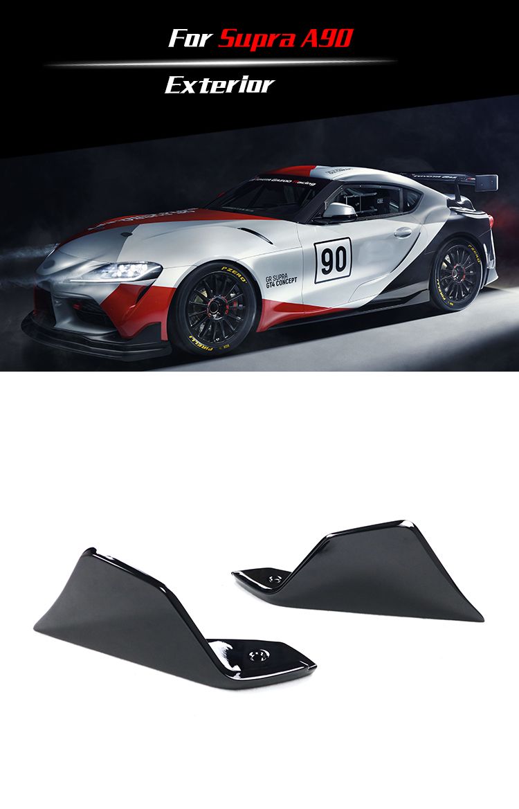 Supra A90 Aimgain Type Rear Splitter Flaps 2019+