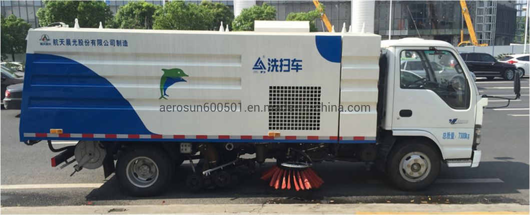 Aerosun 4500L Cgj5070txse5 Cleaning Sweeper Truck
