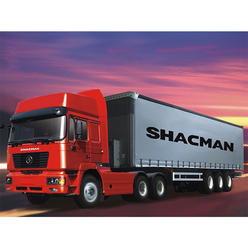 Shacman 6X4 Tractor Truck with Semi Trailer