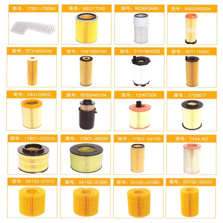 Car Air Filter Manufacturers 17801-31110 Sport Filter Air Car Auto Air Filter