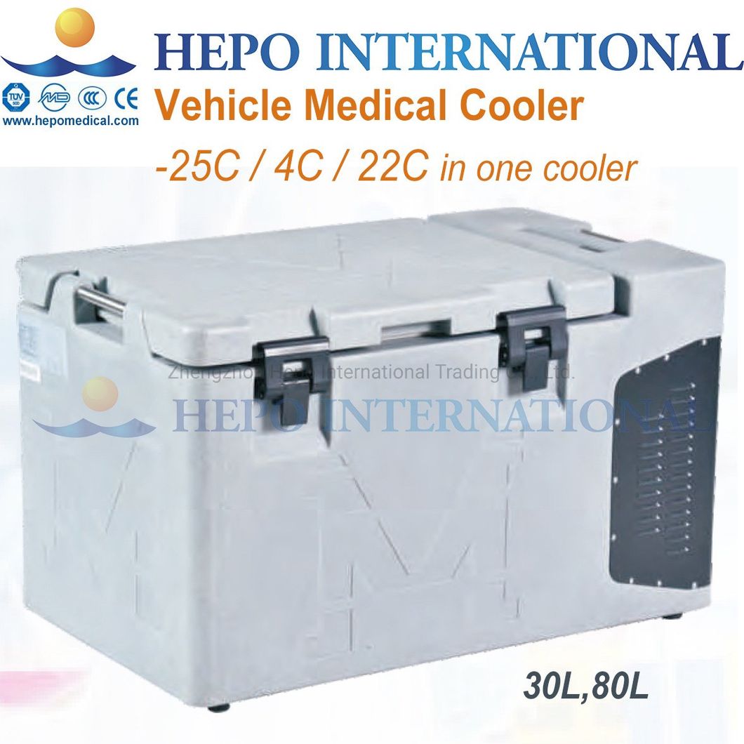 Medical Vaccine Biological Samples Portable Car Refrigerator Transport Fridge