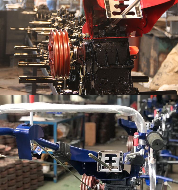 High Quality Multifunctional 18HP 2 Wheel Chinese Walking Micro Hand Tractor / Power Tiller with Tiller