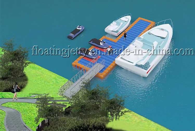 Modular HDPE Plastic Floating Dock Floating Pontoon