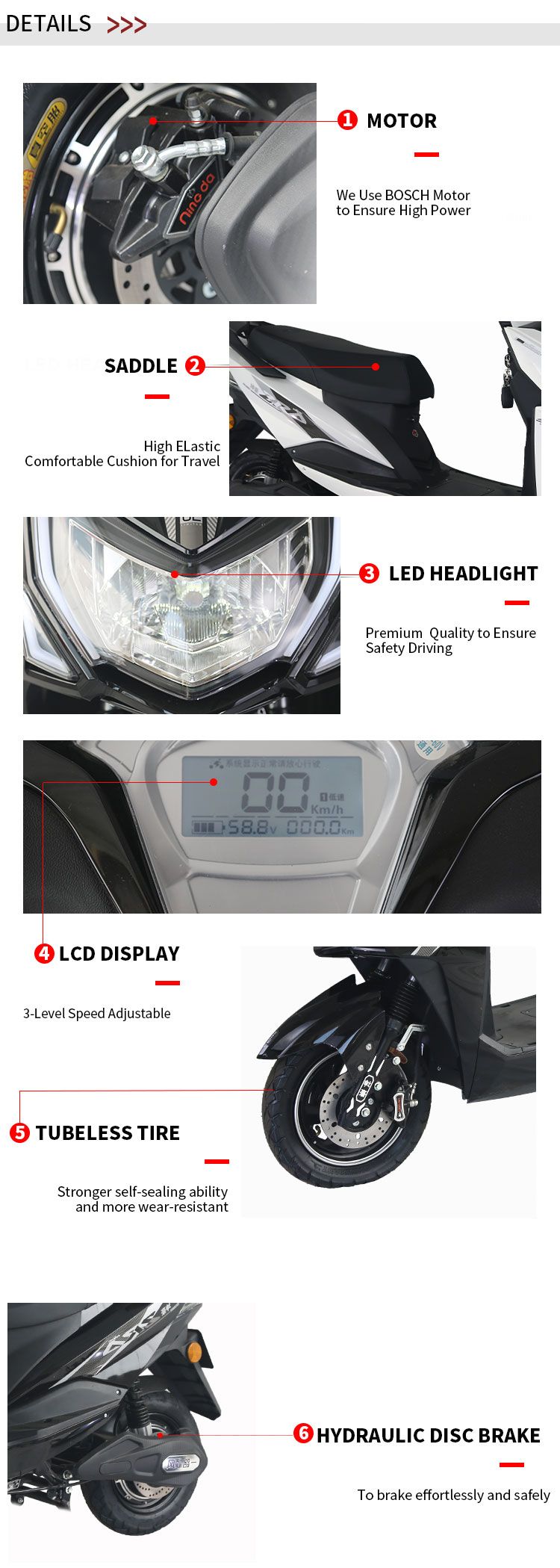 Manufacturer for Electric motorcycle Electric Bike From China with Cheap Price