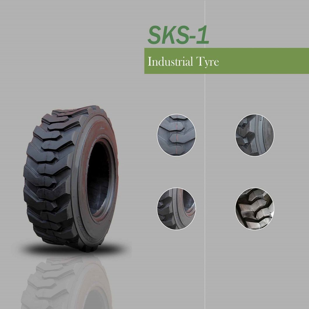 Chinese Factory Botcat Bias Sks-1 Sks-2 Sks-3 Skid Steer Tyre (10-16.5, 12-16.5, 14-17.5, 15-19.5, 11L-16, 23*8.5-12)