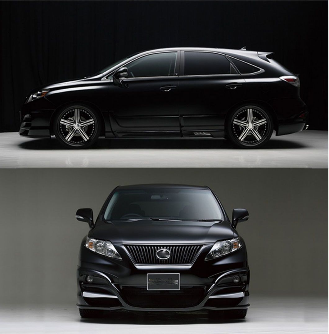 Car Body Kit Front Bumper Rear Bumper Side Skirts for Lexus Rx270 Rx350 2009-2015