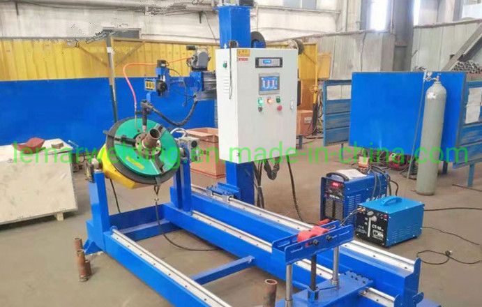 PLC Control Stainless Steel Pipe Flange Automatic Welding Machine