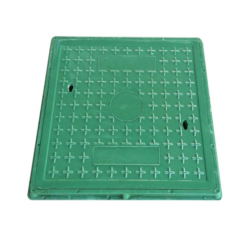 China Factory with CE/ISO En124 Ductile D400 Hinged SMC/BMC Square Fiberglass/Plastic/FRP Composite Manhole Cover Price for Resin