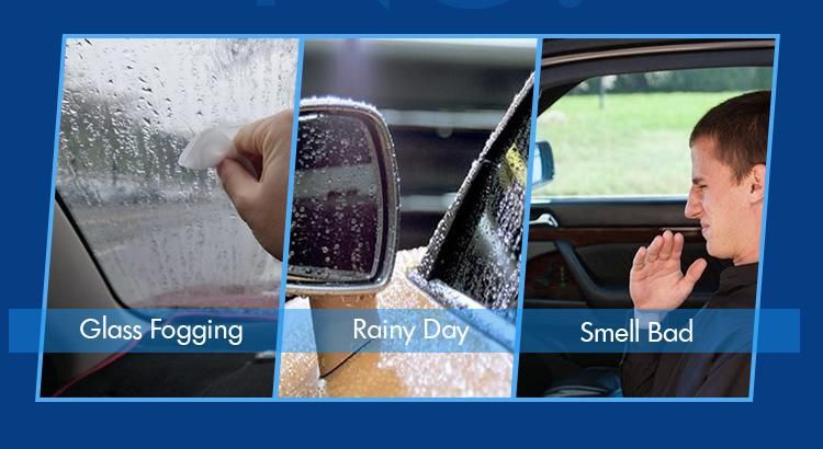 High Quality Car Accessory Wind Deflector Rain Shield Car Window Visor for Chevrolet Silverado HD (2020)