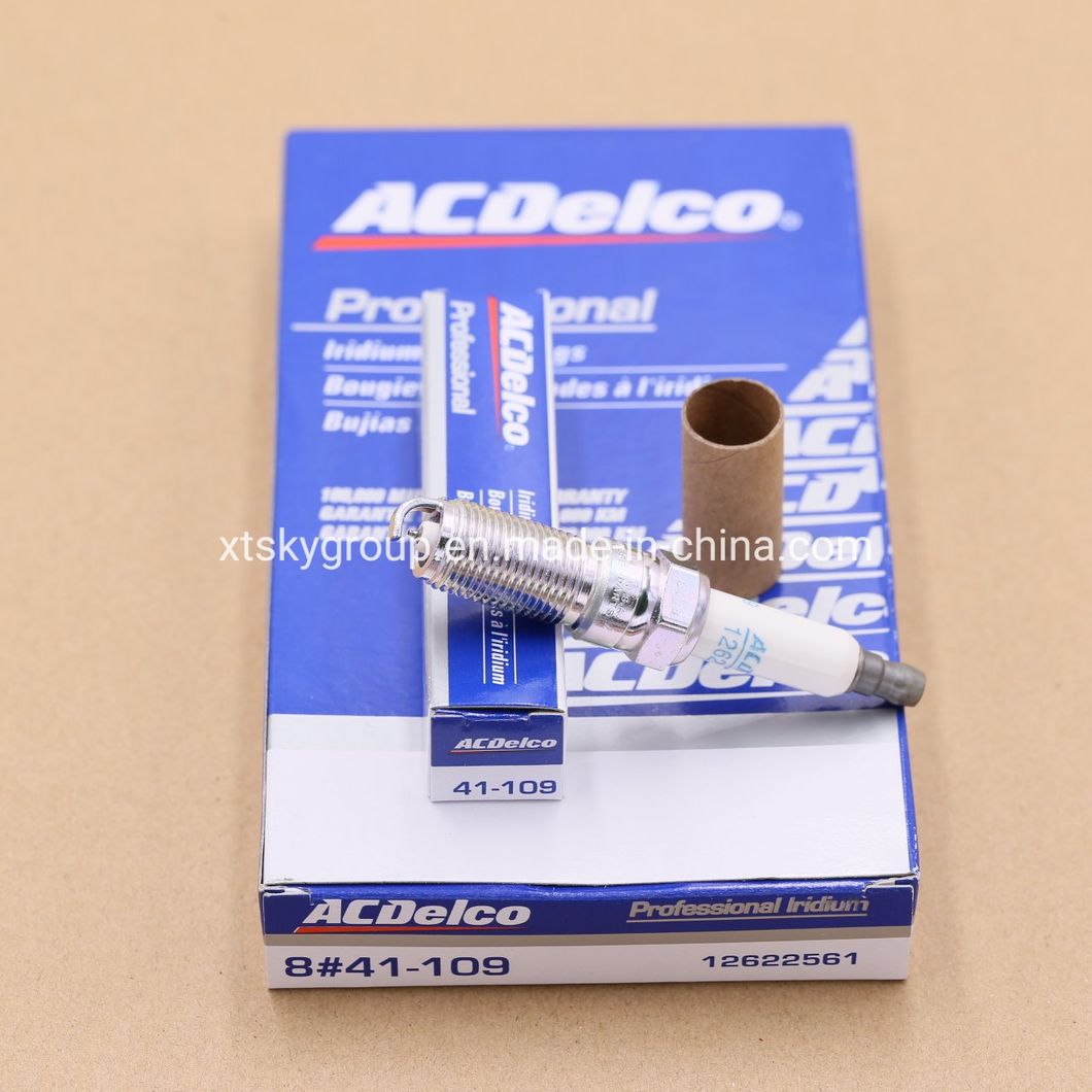 High Quality Bujia Spark Plug 12621258 41-110 Iridium Spark Plug for Express 2500 3500