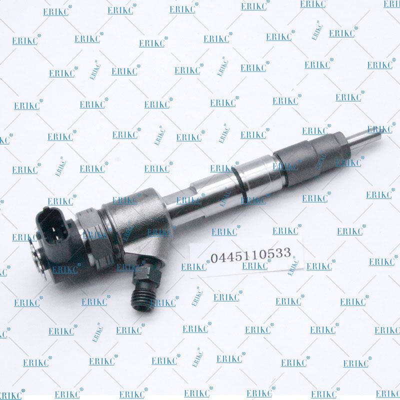 Erikc 0 445 110 533 Bosch Common Rail Diesel Injector Assembly 0445 110 533 Genuine Fuel Injection 0445110533