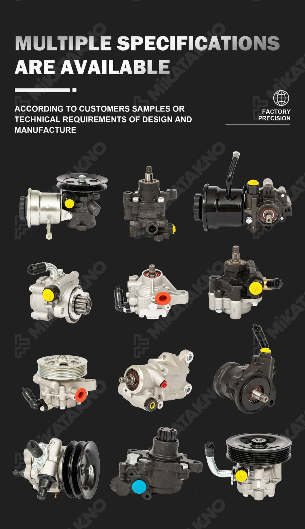 Pump 8 - 97946-698 for Isuzu Dmax 4jj1 Best Price Auto Part Power Steering