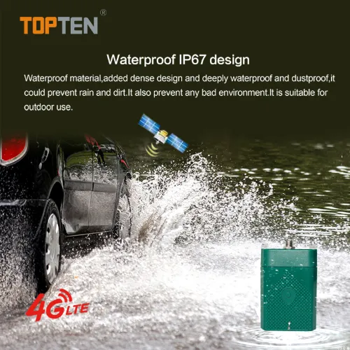 IP67 Waterproof 4G Vehicle GPS APP Online Tracking Stop The Car Remotely Car GPS (GT48-DI)