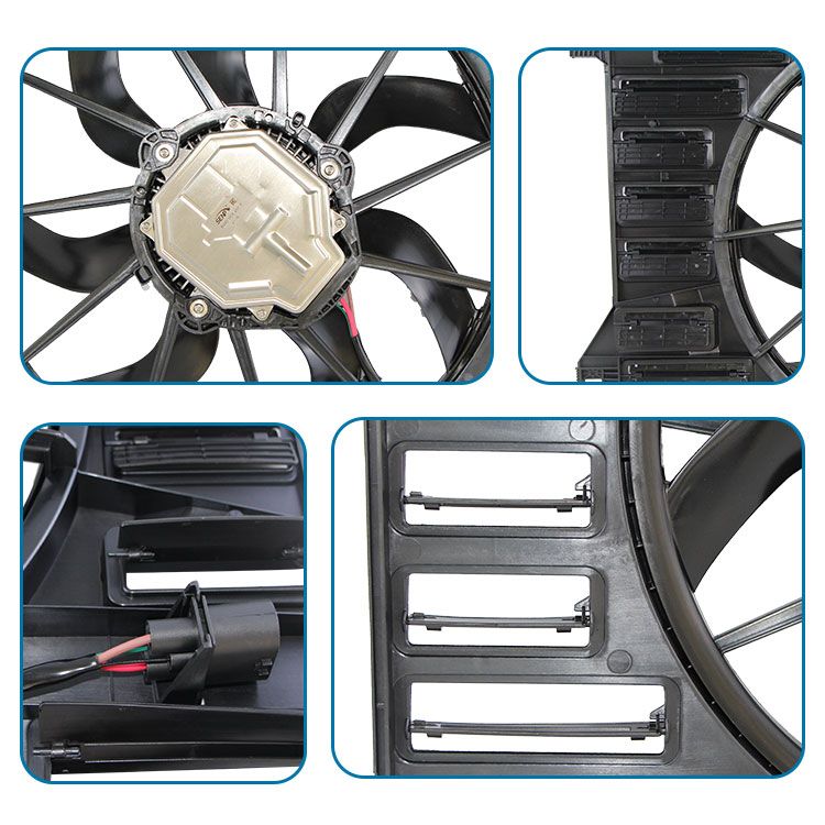 Senp Auto Spare Car Parts Radiator Fan Cooling System High Quality for Audi A4/A5 OEM 8W0 959 455 F 8W0959455f