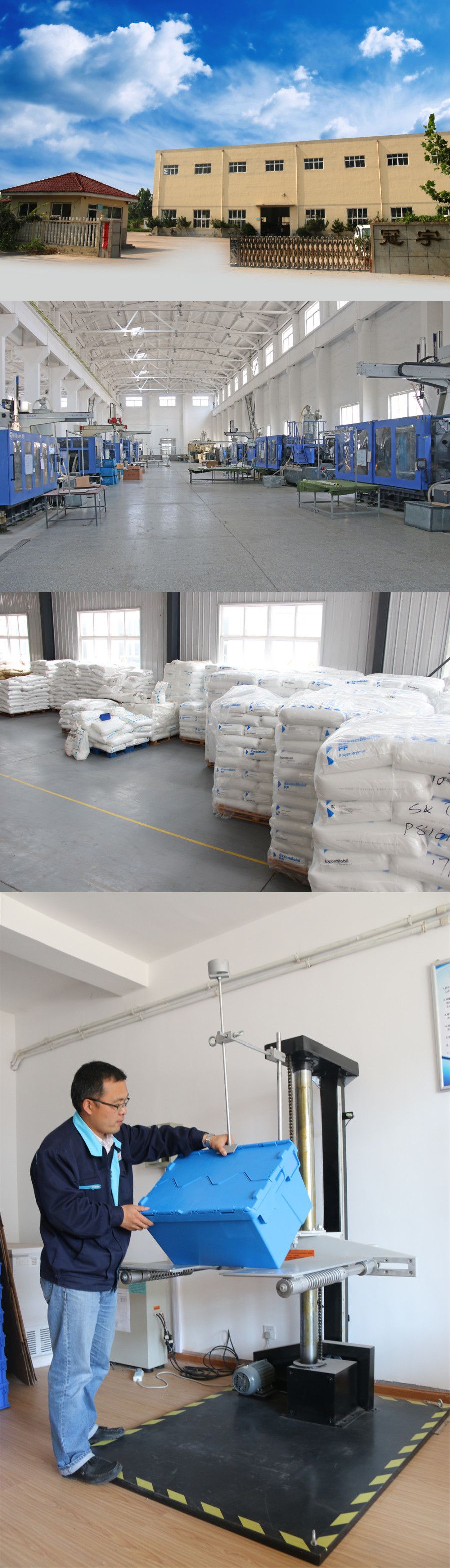 Sutomated Storage Stacking Box for Mini Load System in Warehouse