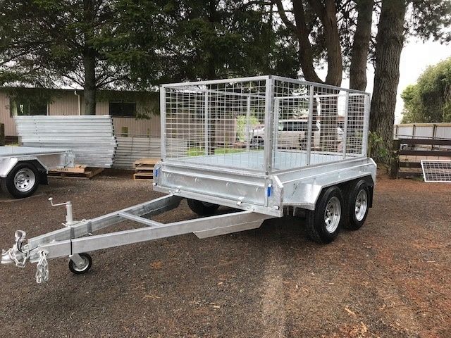 7X5 8X5 Fully Welded Galvnized Box /Car/Utility /Car Trailer with Ramp