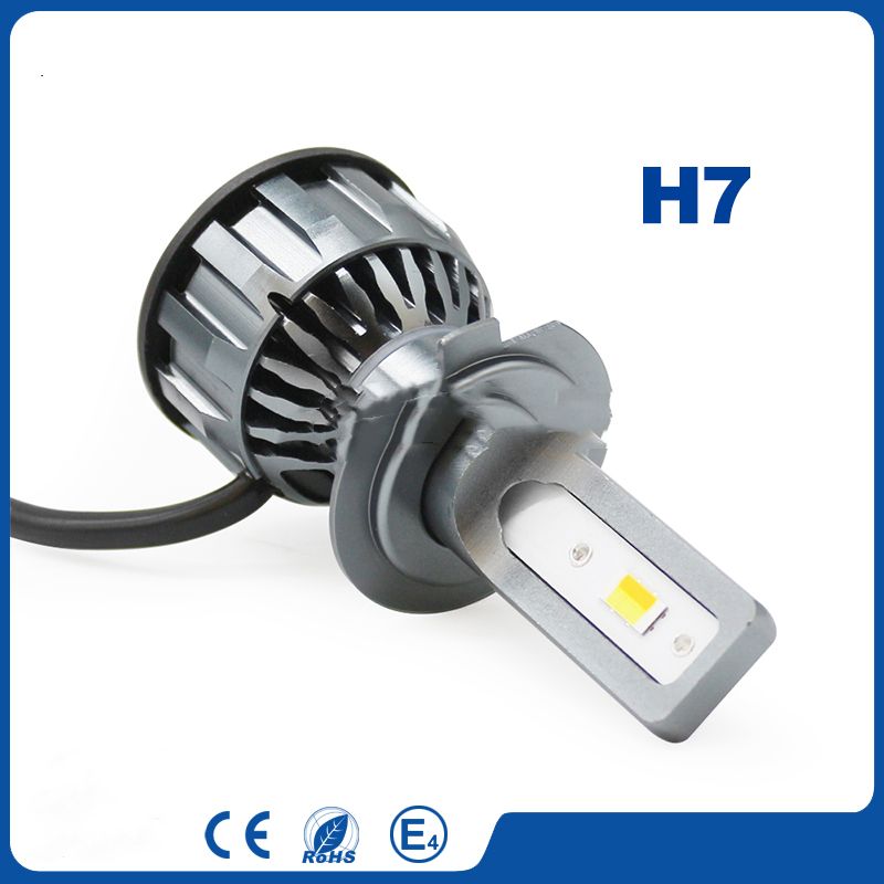 3 Colors Car Headlight Bulb H4 Hb3 Hb4 Headlamp Kit