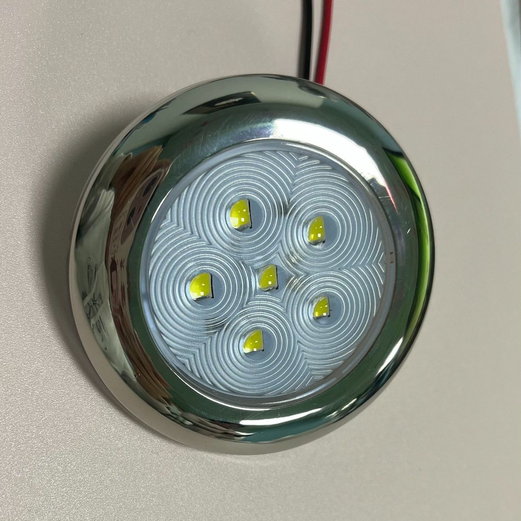 Dual Color Marine Boat 12V LED Ceiling Light Interior Lamp