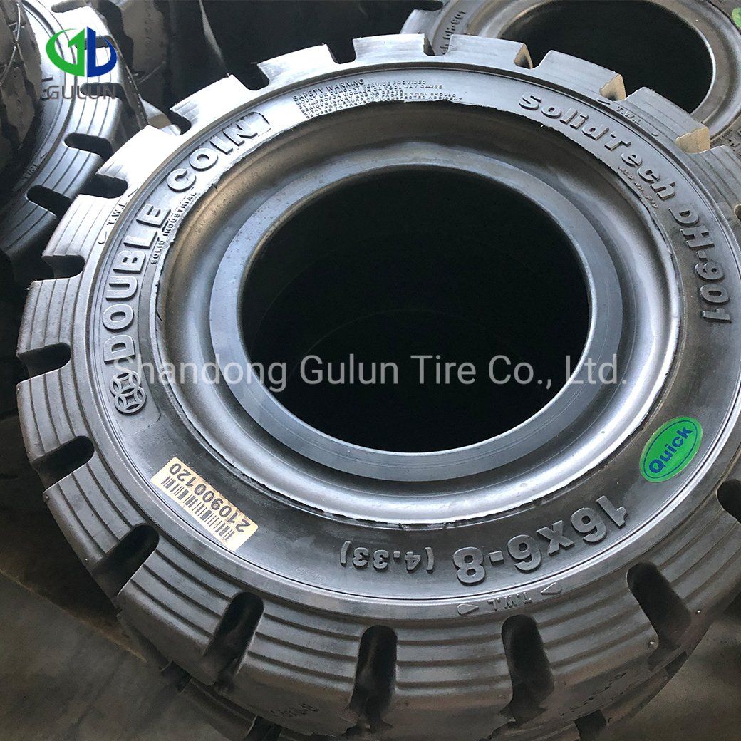 OTR Factroy Tire 5.00-8 6.00-9 6.50-10 7.00-12 8.15-15 8.25-15 28X9-15 Industrial Forklift Pneumatic Solid Tire
