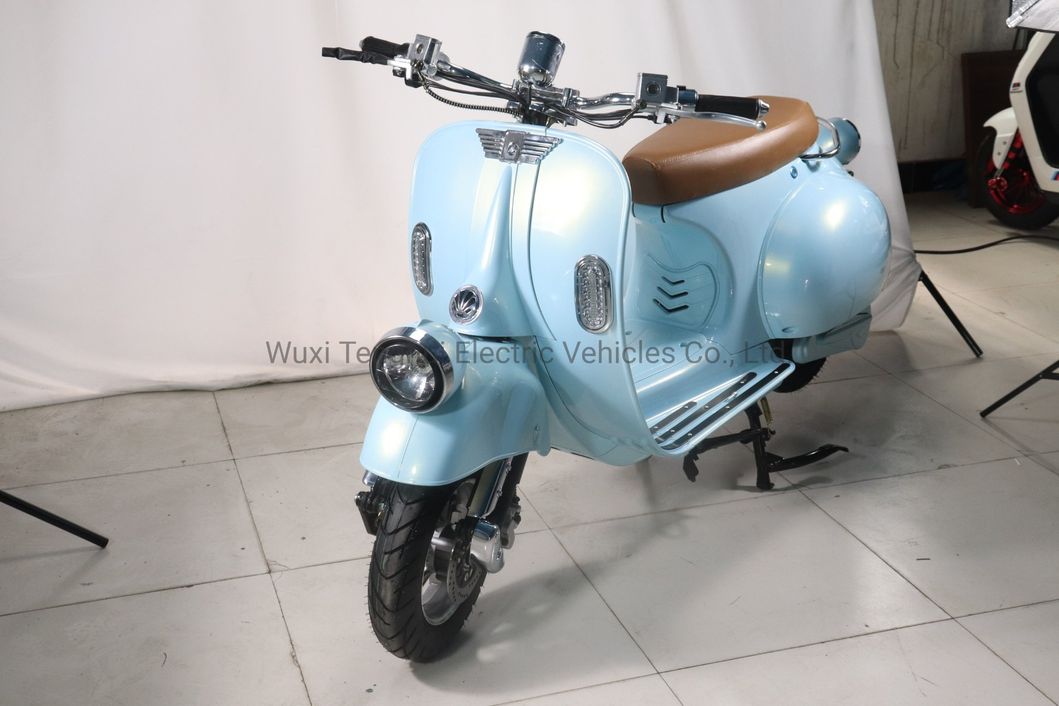 2021 New Design Vintage Mobility EEC Vespa Electric Scooter Color Optional Electric Motorcycles 2 Wheel