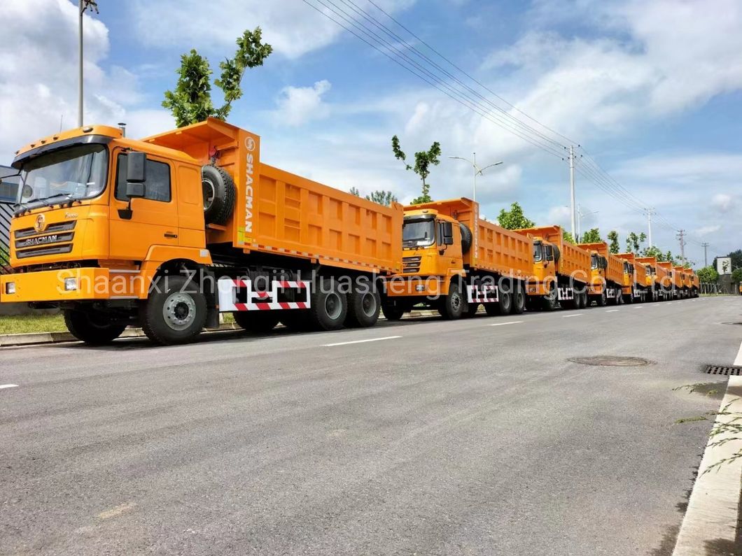 Shacman 8/10/12 Wheels 4X2 6*4 8*4 Heavy Duty New Tipper Dumper Rear Dumping Tipping Dump Truck with Lower Price
